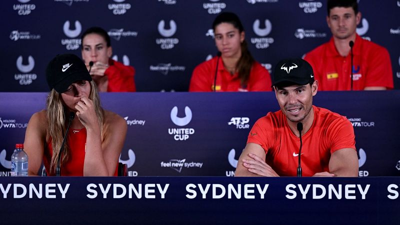 Nadal y Badosa lideran a la 'Armada' en la nueva United Cup