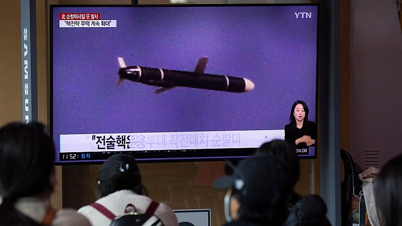 Corea del Norte lanza otro misil y Kim Jong-un insta a incrementar su arsenal de armas tácticas nucleares