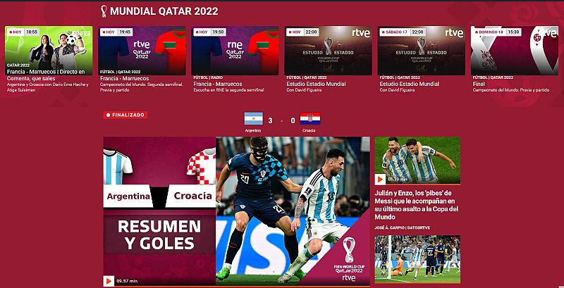 RTVE Play bate en diciembre su récord histórico y RTVE.es logra máximo de los últimos dos años