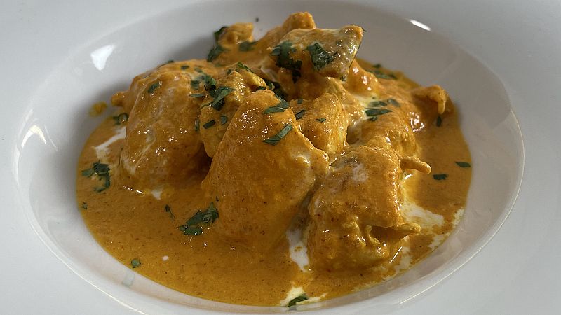 Receta de butter chicken de Mar�a Lo
