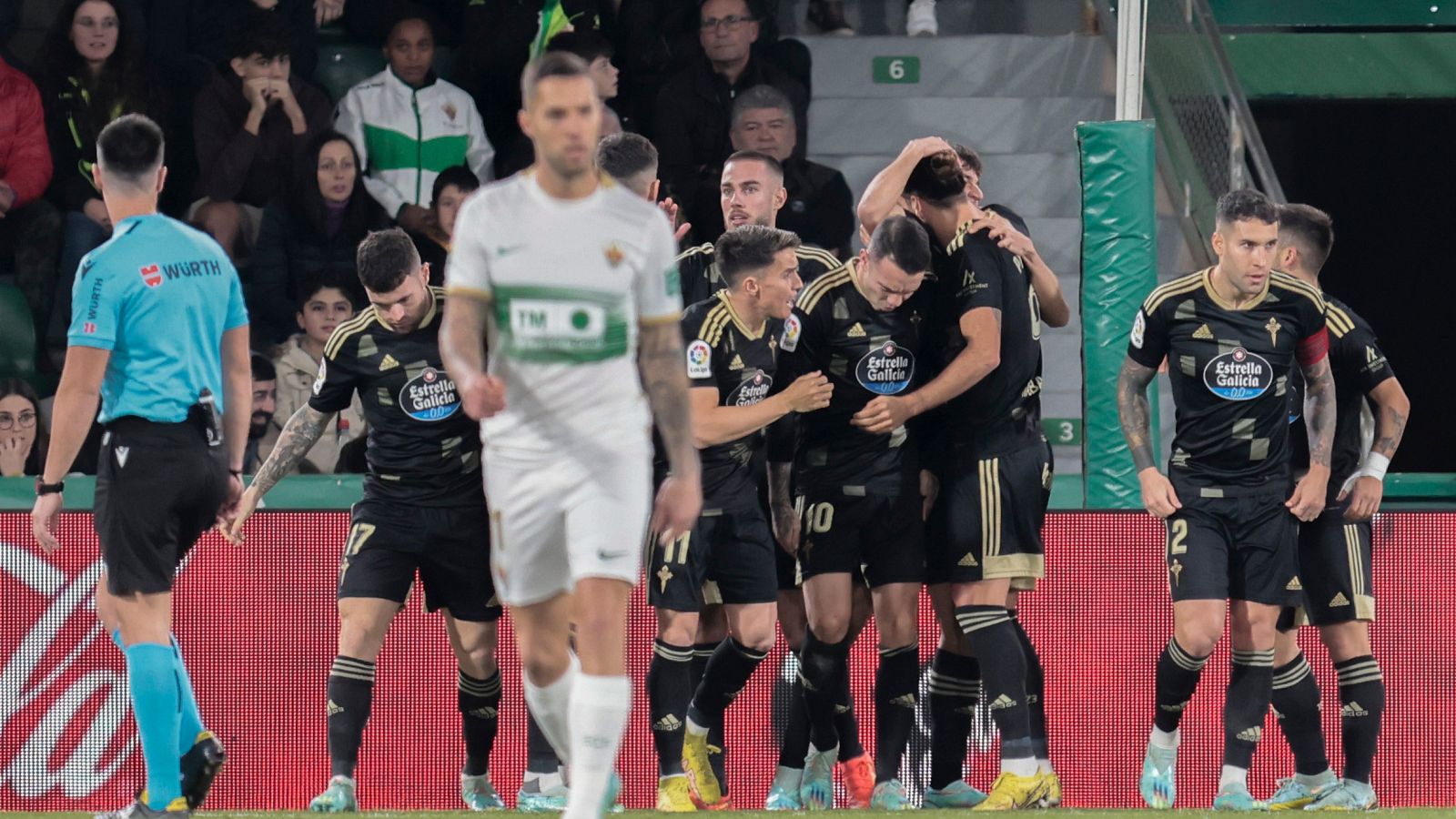 Elche-Celta: resumen del partido, 16ª jornada. Ver en RTVE Play