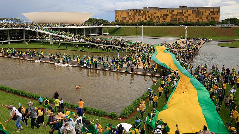 El asalto al Congreso de Brasil, en imágenes