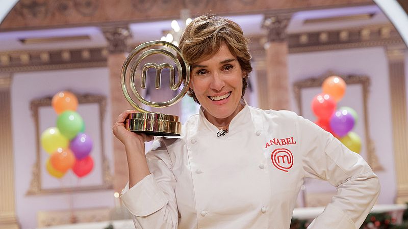 Anabel Alonso gana la primera edición de 'MasterChef Especial Navidad'