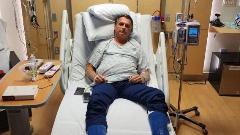 Bolsonaro recibe el alta del hospital en EE.UU. en contra de la recomendación médica