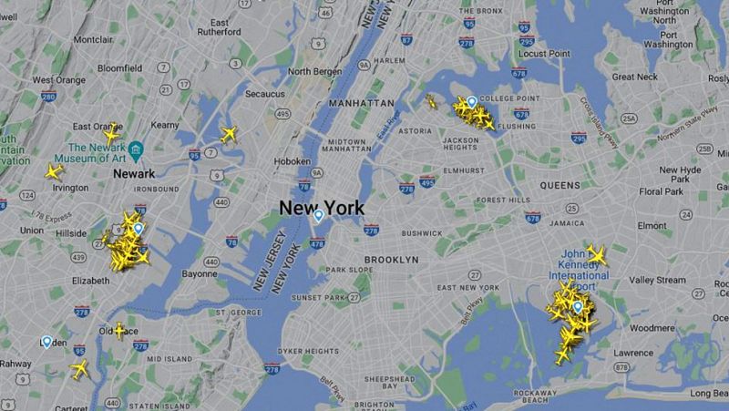 Caos en el tráfico aéreo en EE.UU.: un fallo informático deja más de 9.000 vuelos retrasados