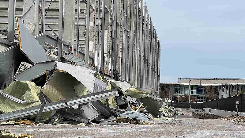 Tret de sortida de les obres al recinte de Fira de Barcelona a Gran Via