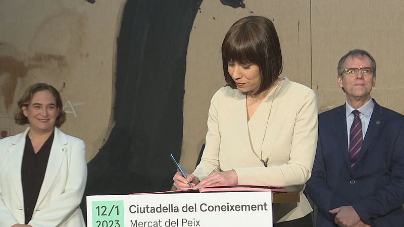 Barcelona posa la primera pedra del futur complex de recerca 'Mercat del Peix'