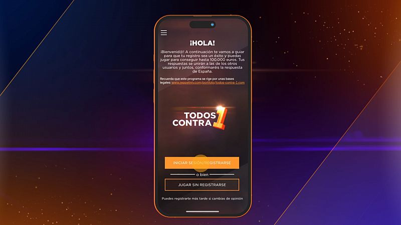 Todos contra 1: Descárgate la aplicación para poder jugar y ganar hasta 100.000 euros