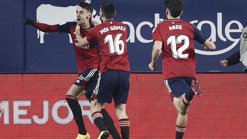 Osasuna suma la primera victoria del año ante el Mallorca
