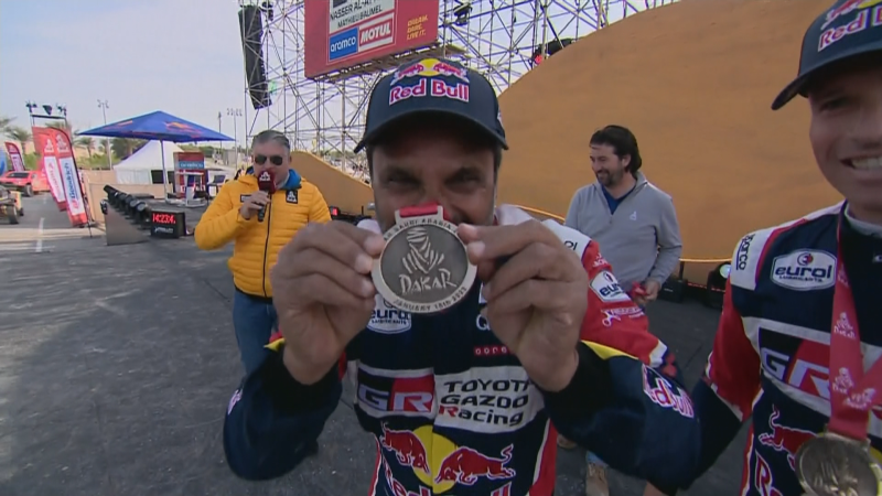 Nasser Al Attiyah levanta, por fin, su quinto Dakar