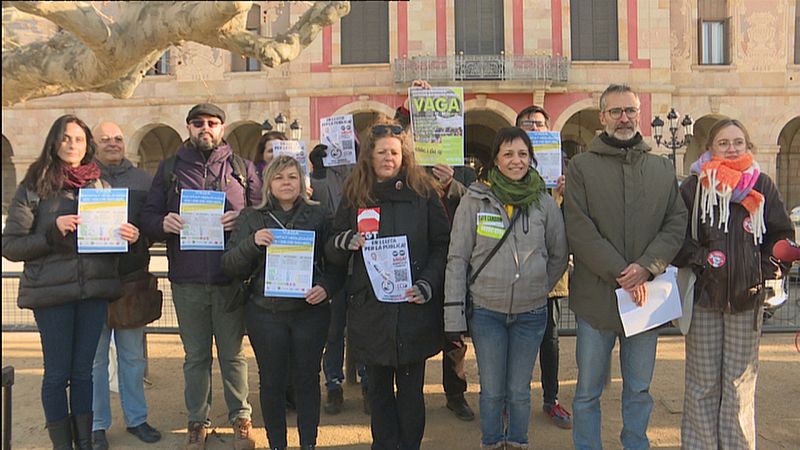 Els sindicats d'educació i de la sanitat preparen la vaga dels dies 25 i 26 de gener