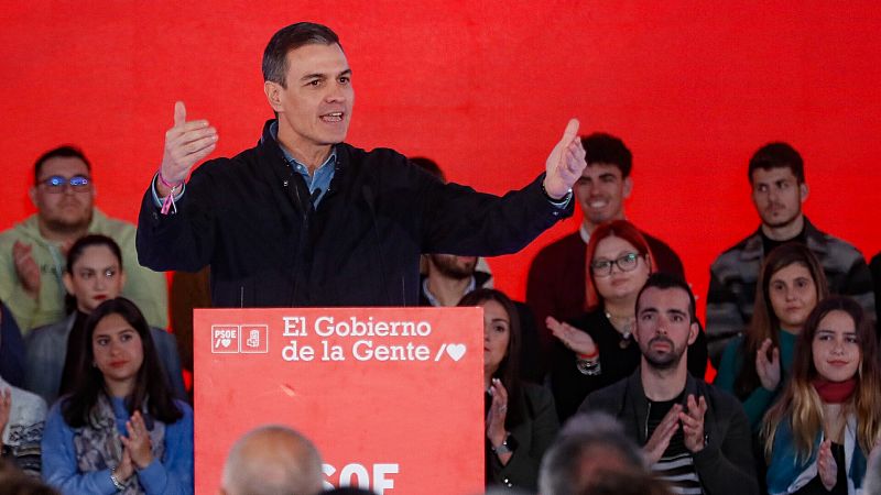 El PSOE se mantiene como primera fuerza y reduce su ventaja con el PP a menos de dos puntos