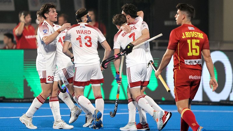 Inglaterra exhibe solidez y España, poca contundencia en el cierre de grupo del Mundial de hockey hierba