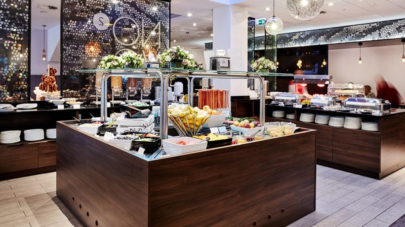 El 'cuartel general' de los Hispanos, un céntrico hotel de Cracovia compartido con otras selecciones