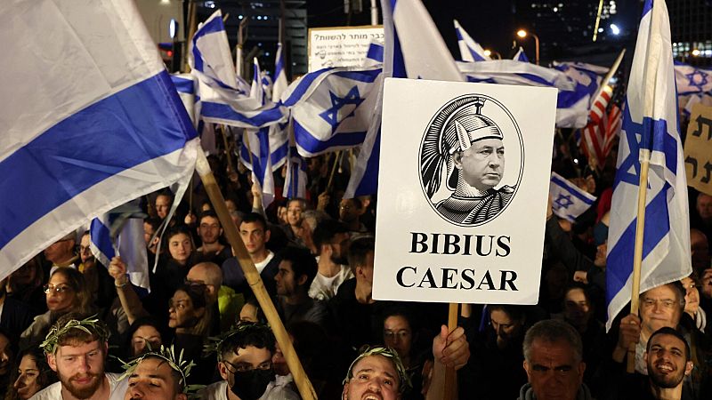 Más de 120.000 israelíes protestan contra las "políticas antidemocráticas" del nuevo gobierno de Netanyahu