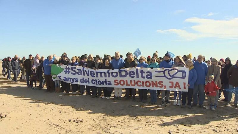 El Delta de l'Ebre reclama atenció i mesures urgents