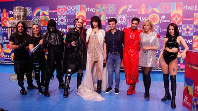 Megara, Fusa Nocta, Alice Wonder y Agoney: "Podemos hacer mucho ms de cara a la final del Benidorm Fest"