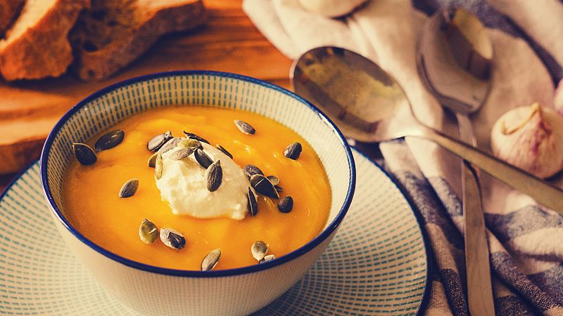 Receta de crema de calabaza: la m�s f�cil y r�pida
