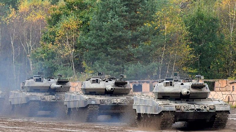 Alemania cede a la presión y autoriza el envío de tanques Leopard a Ucrania