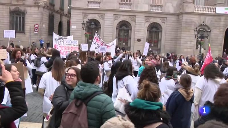 El sector sanitari va a la vaga cansat de la manca de personal