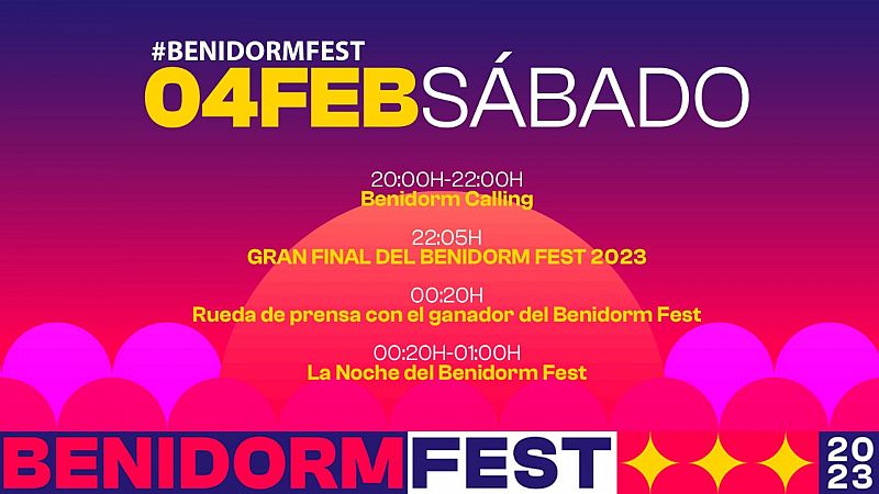 Fechas del Benidorm Fest 2023: agenda completa con las citas imprescindibles del festival