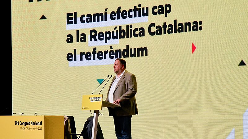 Las bases de ERC avalan un referéndum "pactado" que declare la independencia con un 55% a favor del 'sí'