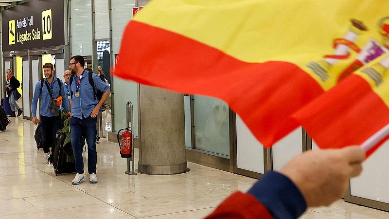 Los Hispanos regresan a España con el bronce del Mundial, "una satisfacción enorme"