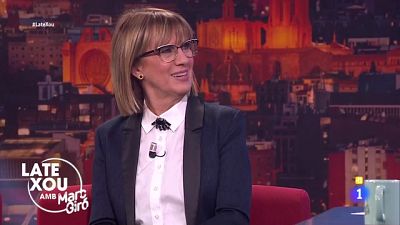 Gemma Nierga a Marc Giró: "No m'agrada anar-me'n sense haver fet la pregunta que vull fer"