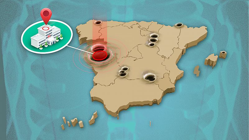 Más de 100 kilómetros para ver a un especialista: los 'puntos negros' en la sanidad española