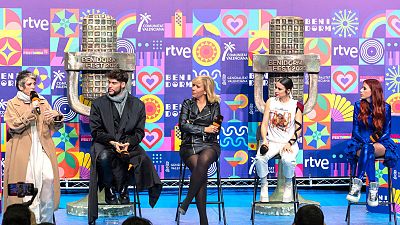 Las reacciones de los ltimos finalistas del Benidorm Fest