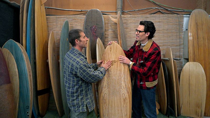 Taules de surf ecològiques fetes de fusta