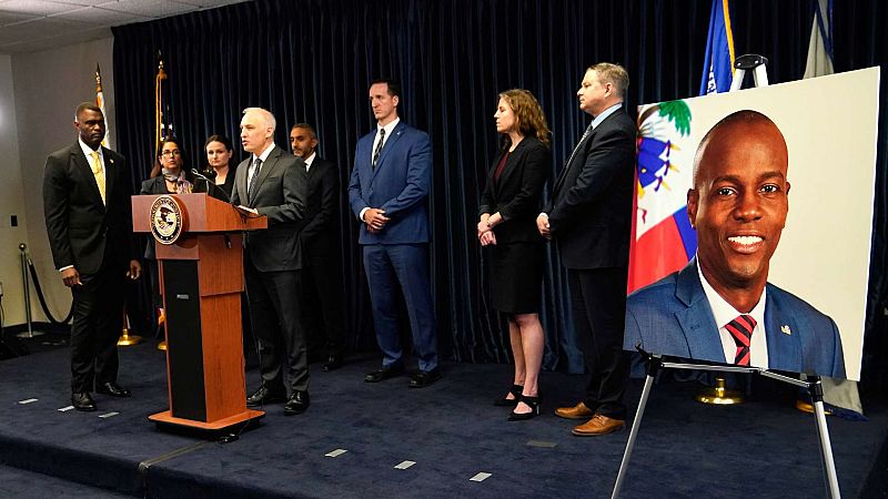 Las autoridades de EE.UU. arrestan a cuatro sospechosos m�s por el asesinato del presidente de Hait�