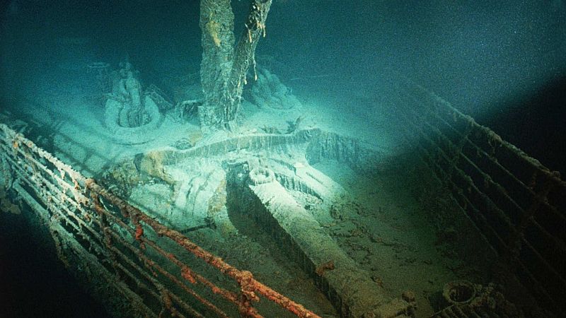 Revelan imágenes inéditas de las ruinas hundidas del Titanic por el 25 aniversario de la película