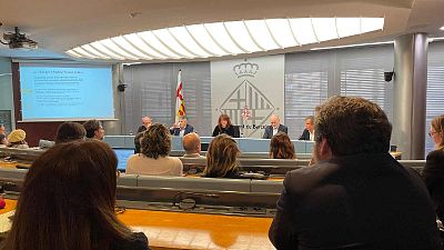 Els delictes a Barcelona baixen un 14% el 2022