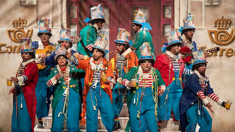 La comparsa 'La ciudad invisible' y la chirigota 'Amo escuch' ganan el Concurso del Carnaval de Cdiz