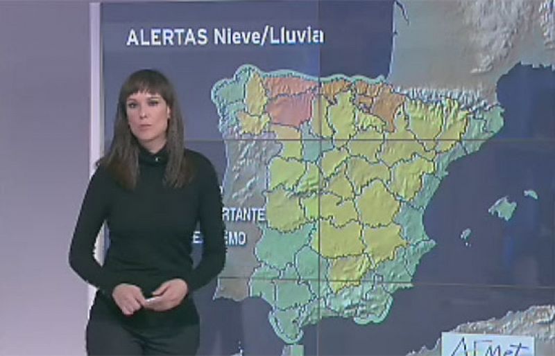 La Aemet coloca en alerta a 43 provincias por el temporal