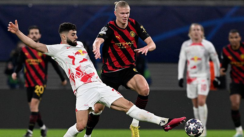 El Leipzig reacciona para empatar ante el City y el Inter gana por la mínima al Oporto