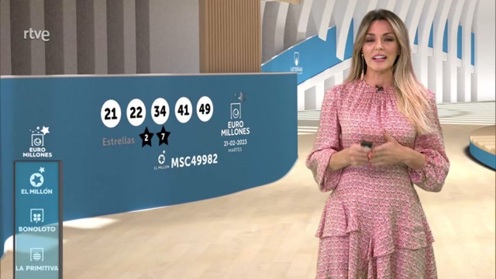 Sorteo de la Bonoloto y Euromillones del 21/02/2023 - ver ahora