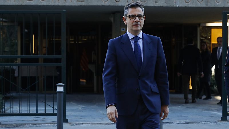 Bolaños dice que "respeta" la moción de censura de Vox y asegura que evidenciará su modelo de "recorte de derechos"