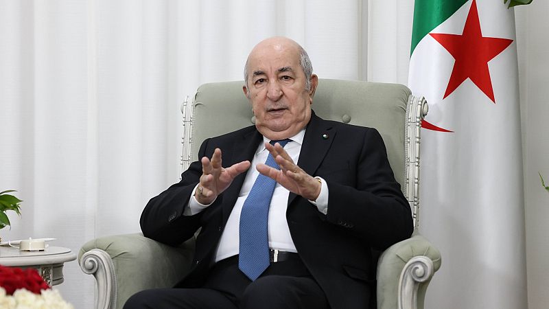 El presidente de Argelia no ve avances diplomáticos con España tras el "paso en falso" de Sánchez en el Sáhara