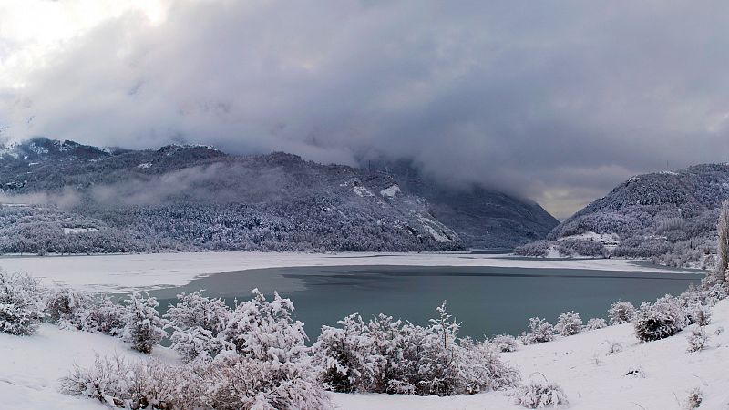 La borrasca Juliette pone en alerta por frío, nieve y viento a trece comunidades