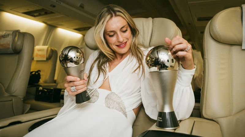 Alexia Putellas, merecida The Best pese a llevar sin jugar desde julio