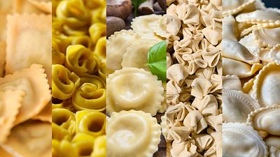 Tortellinis, Raviolis, Panzerotti... �Aprende a diferenciar los distintos tipos de pasta rellena!