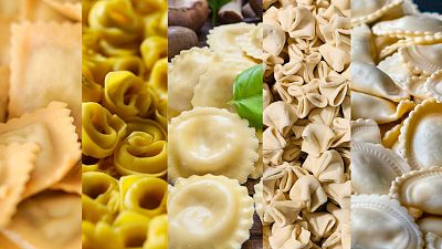Tortellinis, Raviolis, Panzerotti... Aprende a diferenciar los distintos tipos de pasta rellena!