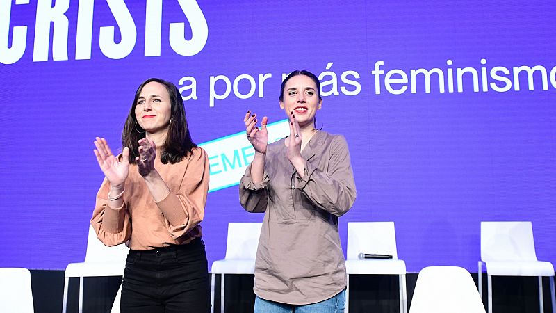 Irene Montero defiende que la paridad es que las feministas "llenen las instituciones"