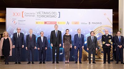 Los Reyes presiden el XXI concierto 'In Memoriam' por las vctimas del terrorismo de la Orquesta RTVE