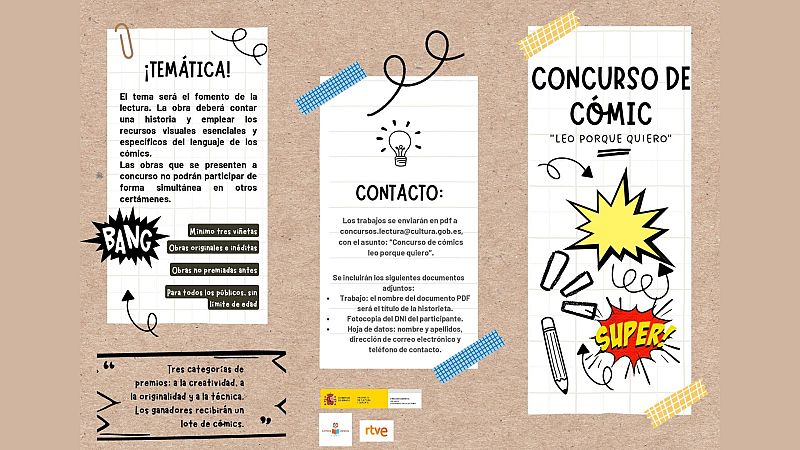 I Concurso de cmic 'Leo porque quiero'
