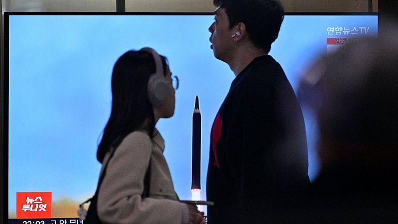 Corea del Norte lanza un misil balístico de corto alcance al mar Amarillo