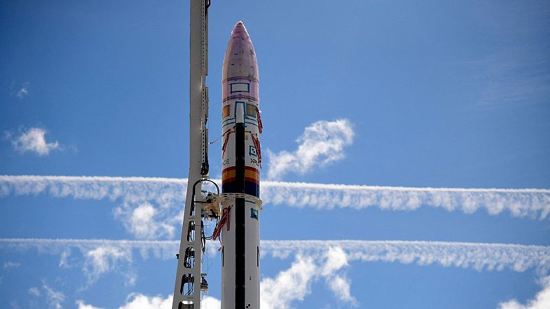 El cohete de fabricación española Miura 1, más cerca del espacio