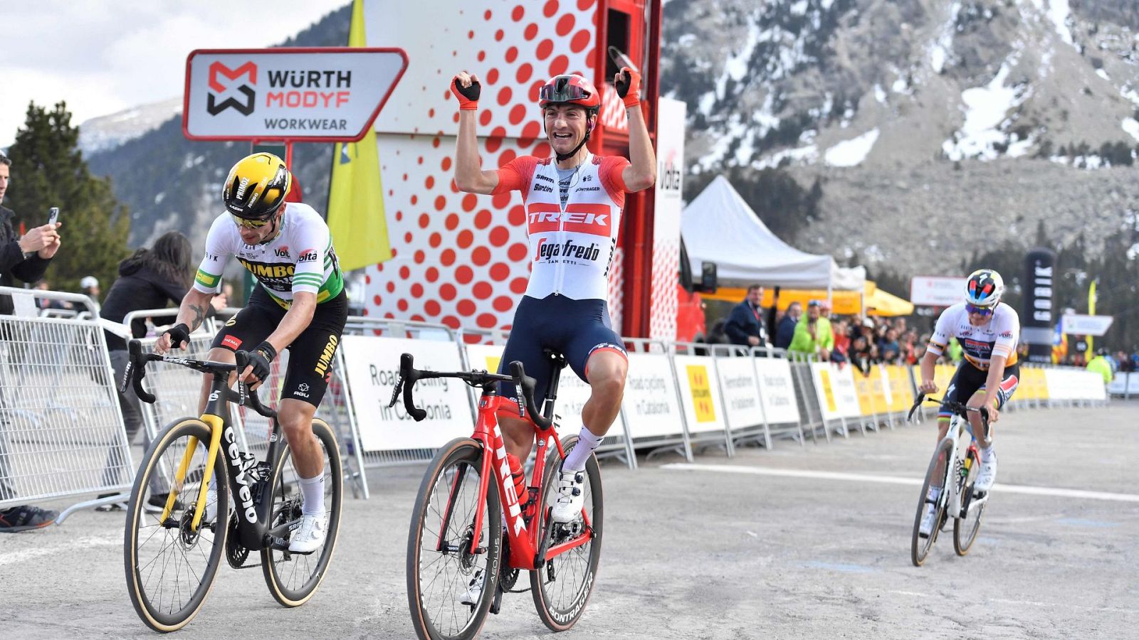 Volta a Catalunya 2023 | Resumen de la etapa 2: Ciccone sorprende a Roglic y Evenepoel -- ver ahora